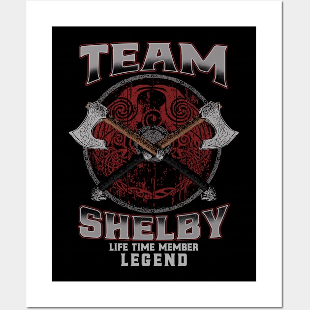 Shelby - Life Time Member Legend Wall Art by Stacy Peters Art